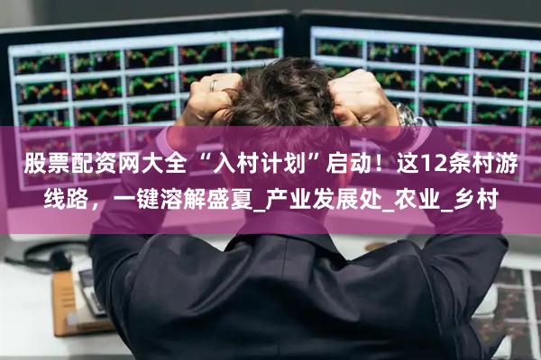 股票配资网大全 “入村计划”启动！这12条村游线路，一键溶解盛夏_产业发展处_农业_乡村